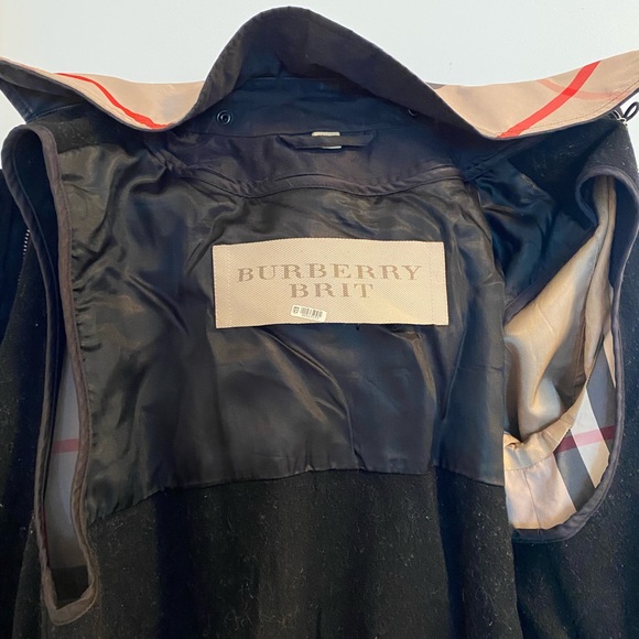 Used Burberry Rain jacket coat small size USA 2